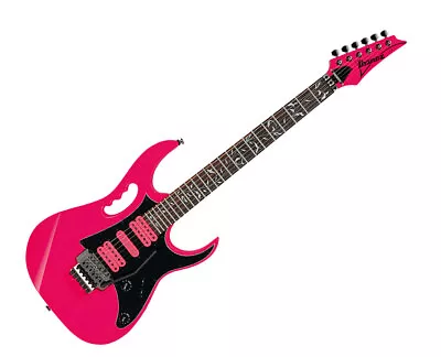 Used Ibanez JEMJRSPPK Steve Vai Signature Electric Guitar - Pink • $469.99
