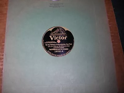 1924 VICTOR 78/Paul Whiteman And His Orchestra/E • $4