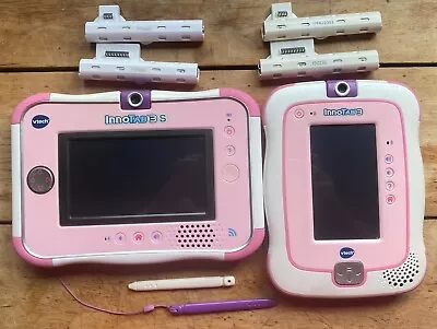 VTech Pink InnoTab 3S + InnoTab 3 Kids Learning Tablet Read Play & Create Game • $20.75