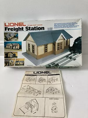 Vintage 1983 LIONEL 6-2783 O & O27 Gauge Freight Station Building Kit Model! • $44