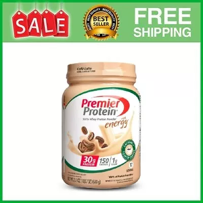 New Premier Protein 100% Whey Protein Powder Café Latte 30g Protein 1.5lb • $22.74