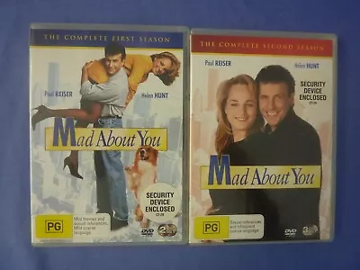 Mad About You DVD 1992 First & Second Season 1 + 2 Paul Reiser R4 Bundle • $9.62