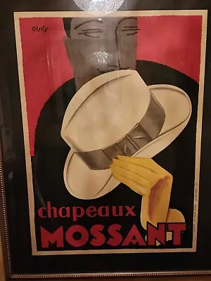 Original Vintage Poster - Mossant By Olsky 1928 • $6000