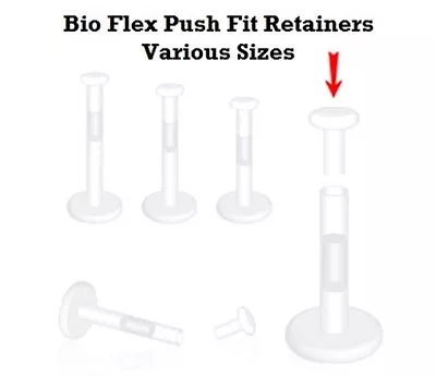 £1.73 • Buy Bioflex Push Fit Clear Retainer Labret Tragus Cartilage Bar Stud 1.6mm 1.2mm