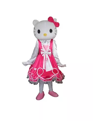 HELLO KITTY Adult Mascot Costume Character Halloween Party Birthday Girls • $300