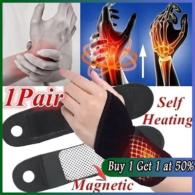 Wrist Hand Brace Support Carpal Tunnel Splint Sprain Arthritis Stabilizer Straps • £3.72