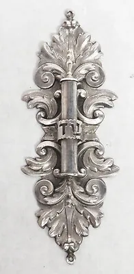 Impressive Vintage Sterling Silver Large 6 1/4  Entry Mezuzah  • $395