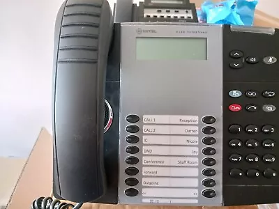 Mitel 8528 Ip Phone  - Black - Very Good Used Condition • £5