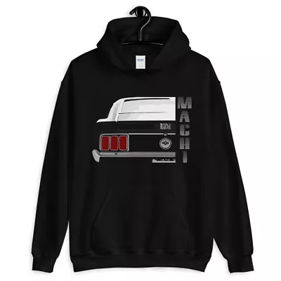 1970 Ford Mustang Mach 1 Unisex Hoodie • $43.22