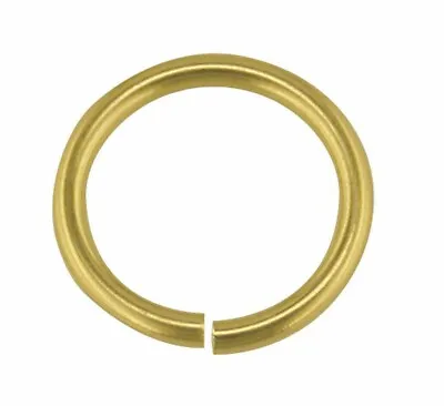 9ct Yellow Gold 5mm Jump Ring - Open 5mm Jump Ring - O Ring Jewellery Fastener • £3.20