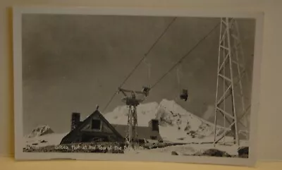 Silcox Hut Timberline Oregon Real Vintage Photo Postcard • $1.25