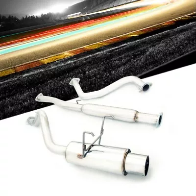 Megan Drift Spec CBS Exhaust System Stainless Tip For 92-00 Civic EX 2/4DR • $398.04