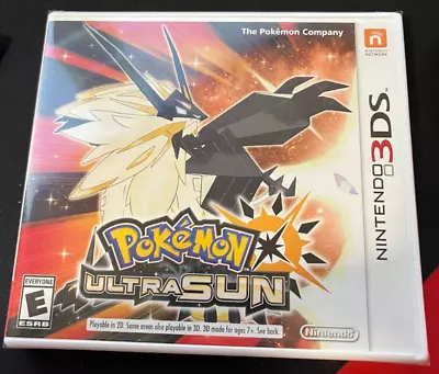 Nintendo 3DS - Pokemon Ultra Sun - Brand New Sealed - USA Version • $54.99