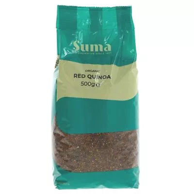 Suma | Quinoa Red - Organic | 1 X 500g • £8.12