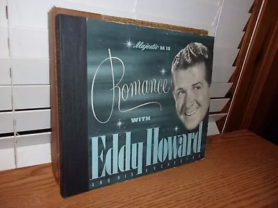 78RPM Record Storage Book Eddy Howard Picture Set • $25