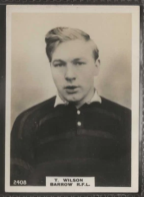£9.99 • Buy Pinnace Football (lf Size Pinnace Back)-#2408- Rugby - Barrow Rfl - T. Wilson 
