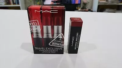 MAC Travel Exclusive Dangerous Reds Lipstick Trio With Russian Red Brand New • $45