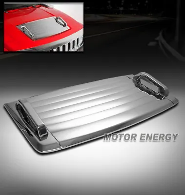 06-10 Hummer H3 Hood Deck Vent Panel Handle Cover Trim Guard Chrome 07 08 09 New • $145.95