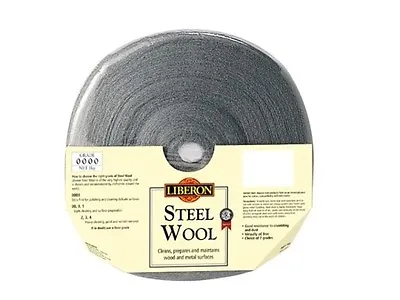 1kg HIGH QUALITY STEEL WIRE WOOL CHOICE OF GRADE 0000 ULTRAFINE TO 4 EX COARSE • £18.50