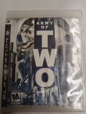 $5.95 • Buy Army Of Two (Sony PlayStation 3, 2008) PS3 Video Game W/ Manual