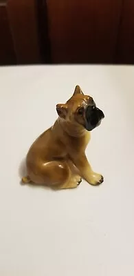 Vintage Mortens Studio Boxer Dog Figurine • $14.99