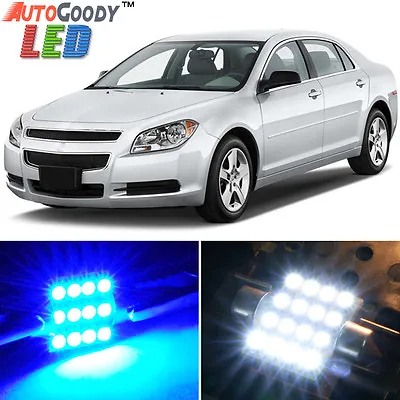 9 X Premium Blue LED Lights Interior Package For Chevy Malibu 2005-2012 + Tool • $14.88