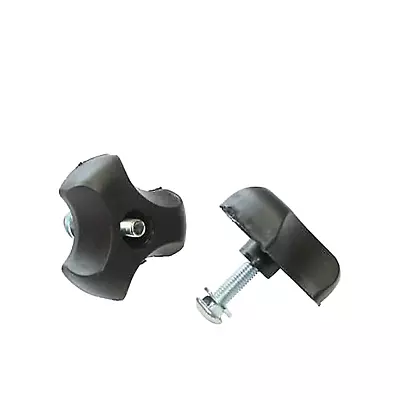 Lawnmower Handle Wing Nut And Bolt 8mm Bolts Pair Of (2) Universal  • £8.65