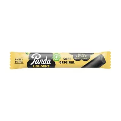 💚 Panda Licorice Natural Original Liquorice Bar 32g • £1.76