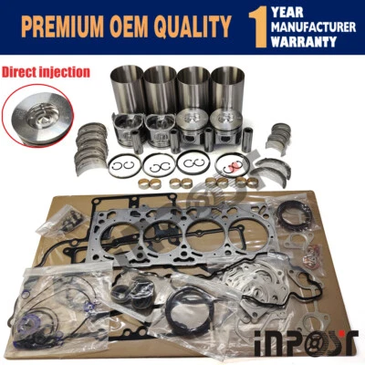 $620 • Buy V2607-DI-T V2607-DI-T-E3B Overhaul Rebuild Kit For Kubota Engine Repair Parts