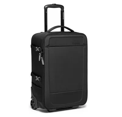 Rolling Camera Bag For Reflex/Mirrorless With Lenses & Laptop Black • £84.99