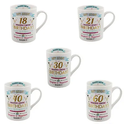 £5.99 • Buy  18th, 21st, 30th 40th,50th, 60th,  80th   Birthday Mug Gift For Her