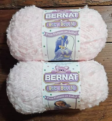 Bernat BABY BOUCLE Yarn * 6 - COLORS TO PICK FROM * SOLD PER SKEIN • $6.99