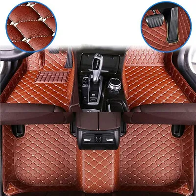 For Maserati All Models Car Floor Mats Waterproof PU Luxury Leather Carpets Rugs • $8.09