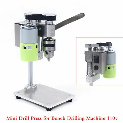 Mini Drill Press Bench Top High Precision Wood/Metal Drilling Milling Machine • $51.30