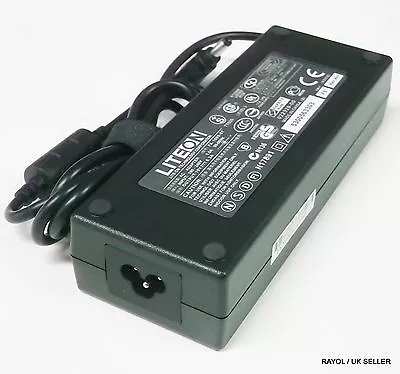 Genuine LITEON 19V 6.3A 120W AC Adapter For TOSHIBA L300 P300 PA3290E PA3381E • £28.98