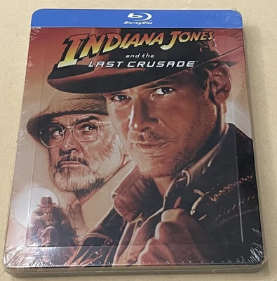 $60 • Buy Indiana Jones And The Last Crusade - Blu-Ray - Steelbook - Zavvi