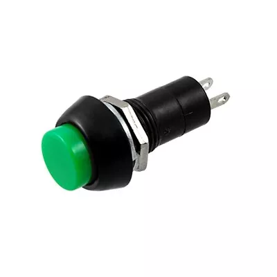 Green Push Button Momentary Reset Switch 12V Car Horn 1.5A 125V/3A 250V AC22 • $5.99