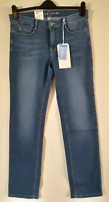 £60 • Buy MAC Dream Jeans UK Size 14 (40/30) Mid Blue Straight Leg NEW £129.