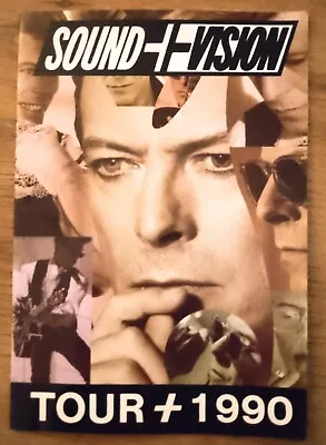 David Bowie Sound + Vision  European Tour Programme (1990) • £15