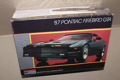 '87 PONTIAC FIREBIRD GTA 1:24 Scale Model Kit MONOGRAM 1980s Vintage SEALED HTF • $79.99