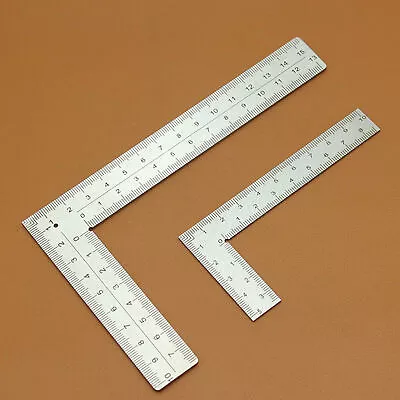 Stainless Steel Framing Square L Square 90 Degree Right Angle Ruler • $8.96