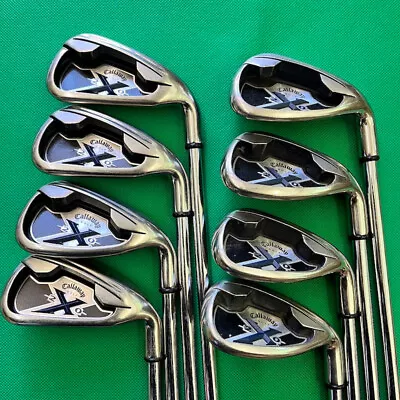 Callaway X20 X-20 Iron Set 8pcs 5-Sw Flex R Regular N.S.PRO 950GH • $184