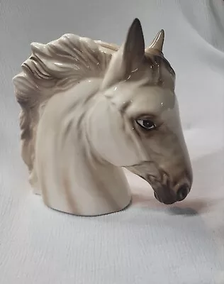 Beautiful Vintage Horse Head Planter  Stallion Nancy Pew Giftwares Co. Japan  • $24.98