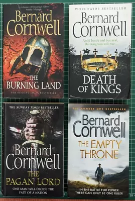 FOUR Warrior Chronicles: Burning Land Death Of Kings Pagan Lord Empty Throne • £8.99