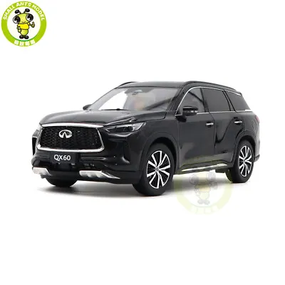 1/18 Infiniti QX60 2022 Black Diecast Model Toys Car Gifts For Father Friends • $101.92