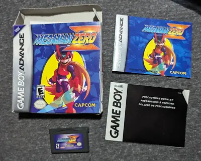 Mega Man Zero (Nintendo Game Boy Advance 2002) - CIB Complete • $88.99