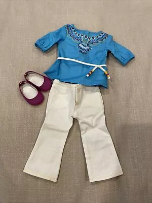 American Girl Doll Saige’s Tunic Outfit RETIRED GOTY 2013 NO BOX Girl Of Year • $92.51