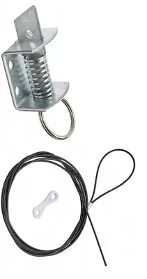 Garage Door Lock Latch Cable Henderson King Wessex Cardale Top Locking Catch • £14.95