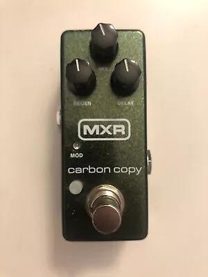 MXR M299 Carbon Copy Mini Analog Delay Effects Pedal W/original Box • $119.99