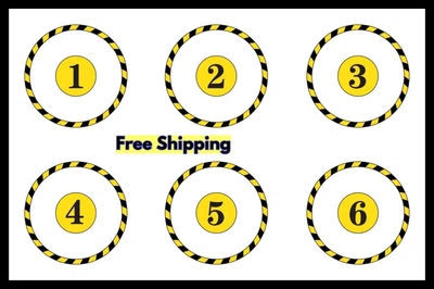 £10.99 • Buy Jucoci Objective Point Markers 6PCS Set Objective Marker Compatible With WH40K